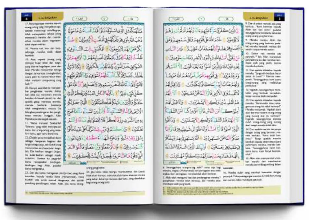 Al-Qur'an Terjemah dan Tajwid Warna