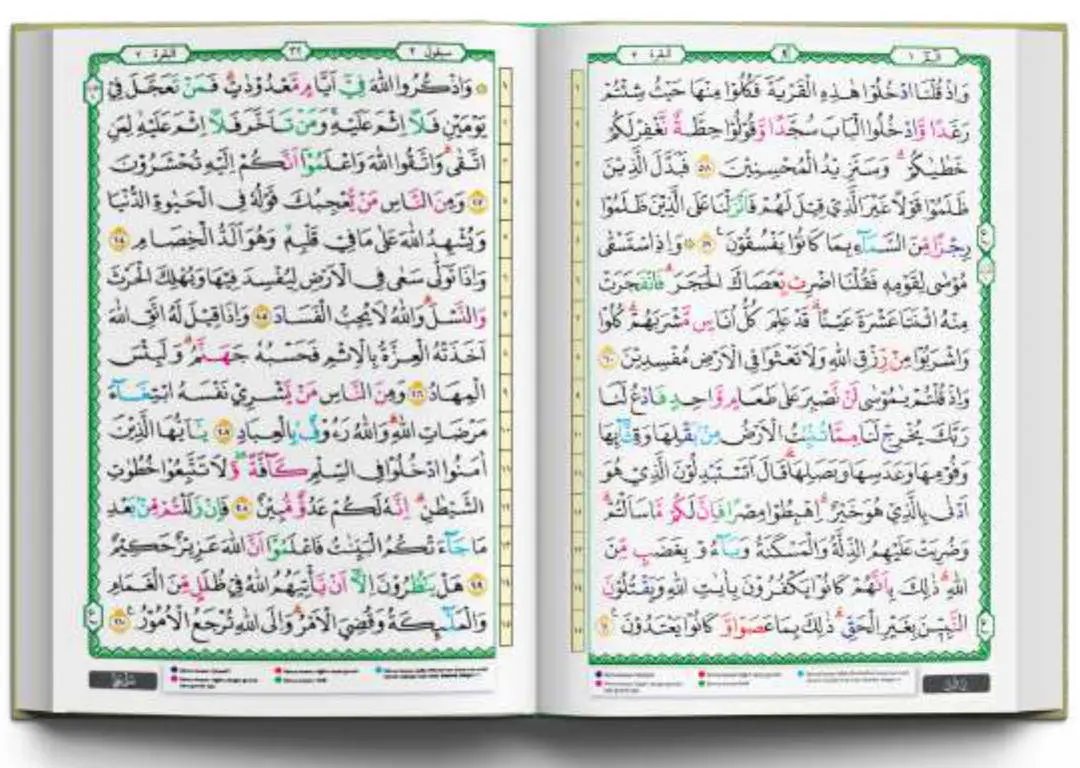Al-Qur'an Non Terjemahan dan Tajwid Warna