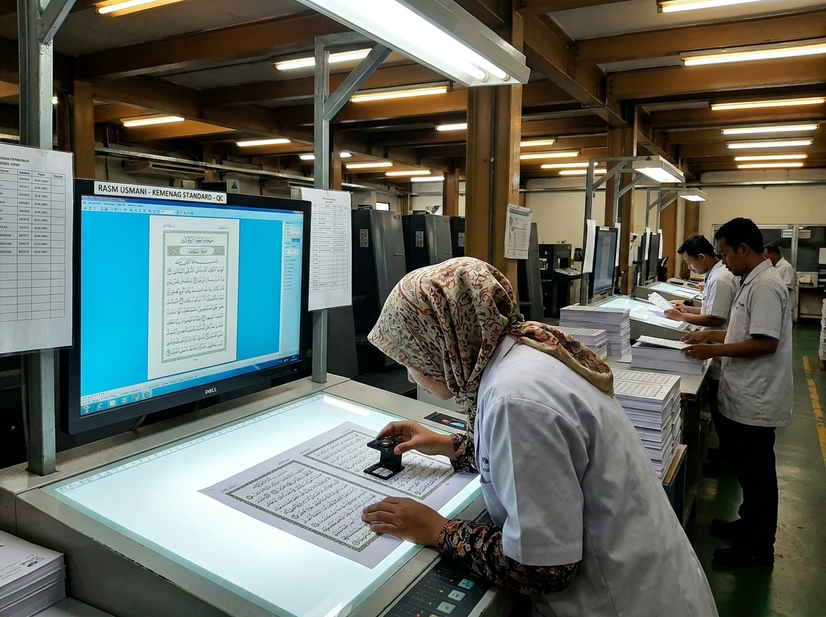 Layanan Tashih Penerbit Alquran