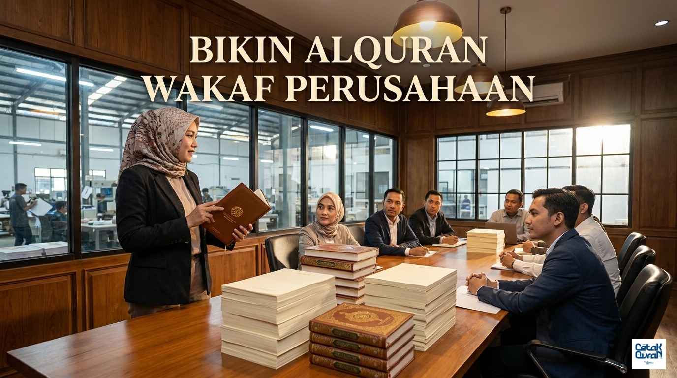 bikin alquran wakaf perusahaan