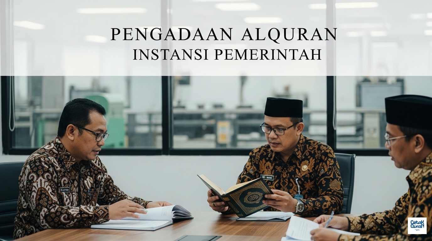 pengadaan alquran instansi pemerintah