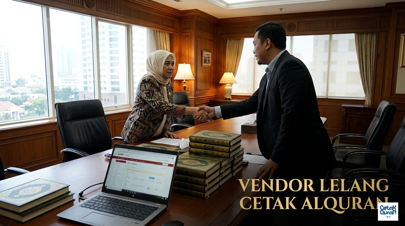 vendor lelang cetak alquran